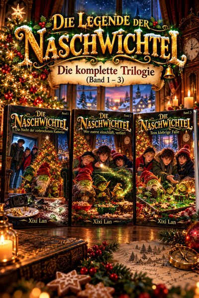 'Cover von Die Legende der Naschwichtel – Die komplette Trilogie (Band 1–3)'-Cover