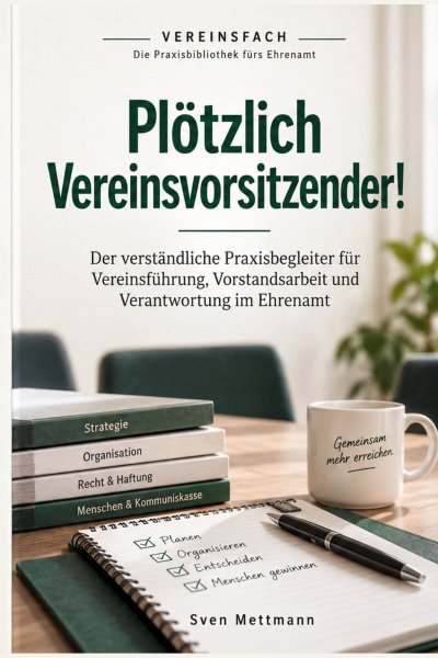 'Cover von Plötzlich Vereinsvorsitzender!'-Cover