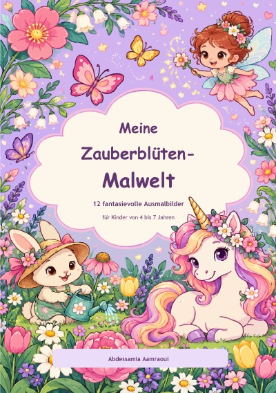 'Cover von Meine Zauberblüten-Malwelt'-Cover