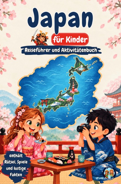 'Cover von Japan für Kinder – Reiseführer und Aktivitätenbuch'-Cover