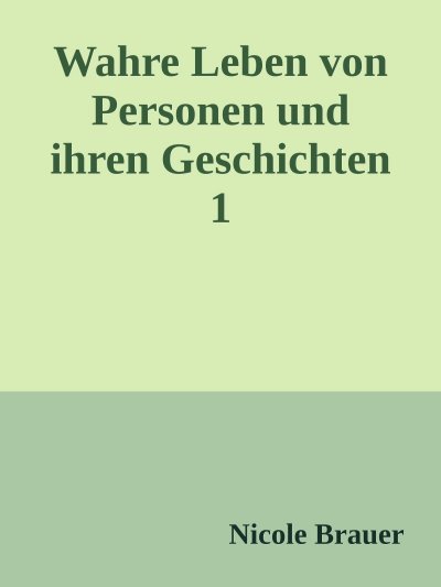 'Cover von Das Wahre Leben von Privat Personen'-Cover