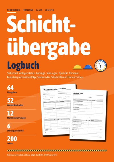 'Cover von Schichtübergabe Logbuch'-Cover