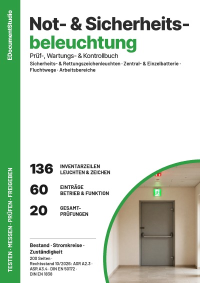 'Cover von Not- & Sicherheitsbeleuchtung'-Cover