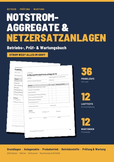 'Cover von Notstromaggregate & Netzersatzanlagen'-Cover