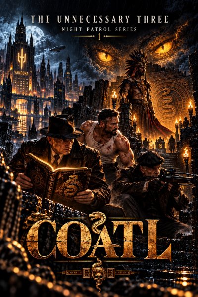 'Cover von The Unnecessary Three – Coatl'-Cover