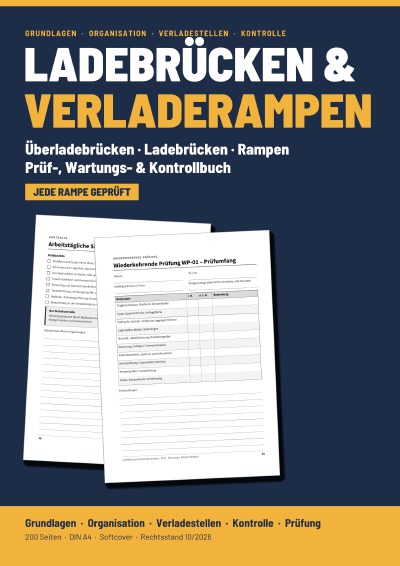 'Cover von Ladebrücken, Überladebrücken & Verladerampen'-Cover