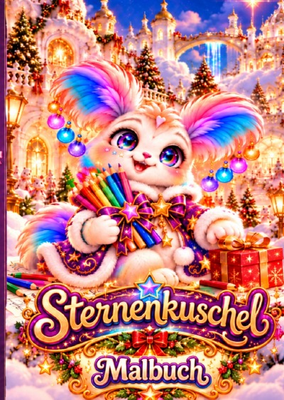 'Cover von Sternenkuschels zauberhafte Malwelt'-Cover