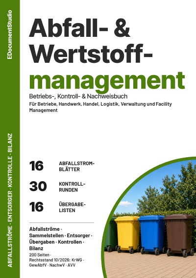 'Cover von Abfall- & Wertstoffmanagement'-Cover