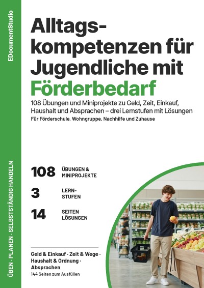 'Cover von Alltagskompetenzen für Jugendliche mit Förderbedarf'-Cover