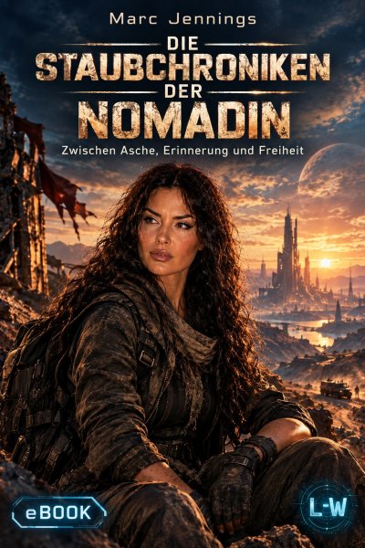 'Cover von Die Staubchroniken der Nomadin – Zwischen Asche, Erinnerung und Freiheit'-Cover