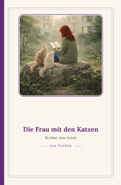 'Cover von Die Frau mit den zwei Katzen'-Cover