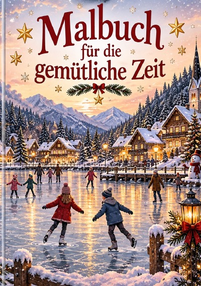 'Cover von Malbuch für die gemütliche Zeit'-Cover