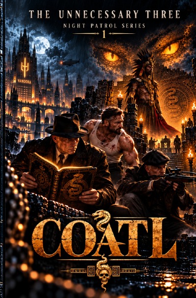 'Cover von The Unnecessary Three – Coatl'-Cover