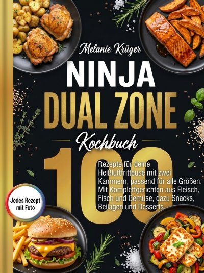 'Cover von Ninja Dual Zone Kochbuch- Jedes Rezept mit Foto.'-Cover