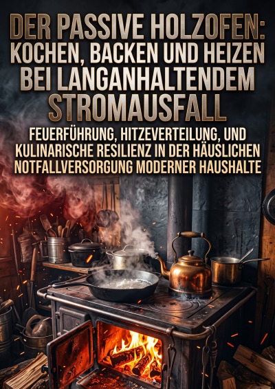 'Cover von Der passive Holzofen: Kochen, Backen und Heizen bei langanhaltendem Stromausfall'-Cover