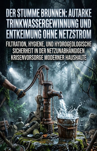 'Cover von Der stumme Brunnen: Autarke Trinkwassergewinnung und Entkeimung ohne Netzstrom'-Cover