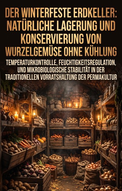 'Cover von Der winterfeste Erdkeller: Natürliche Lagerung und Konservierung von Wurzelgemüse ohne Kühlung'-Cover