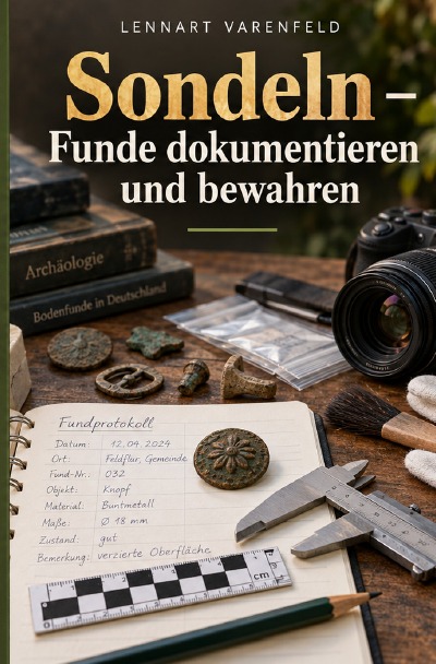 'Cover von Sondeln – Funde dokumentieren und bewahren'-Cover