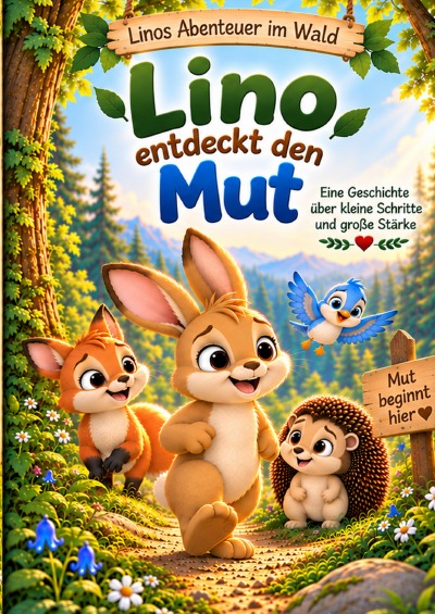 'Cover von Lino entdeckt den Mut'-Cover