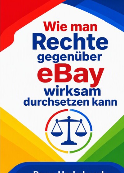 'Cover von Wie man Rechte gegenüber eBay wirksam durchsetzen kann'-Cover