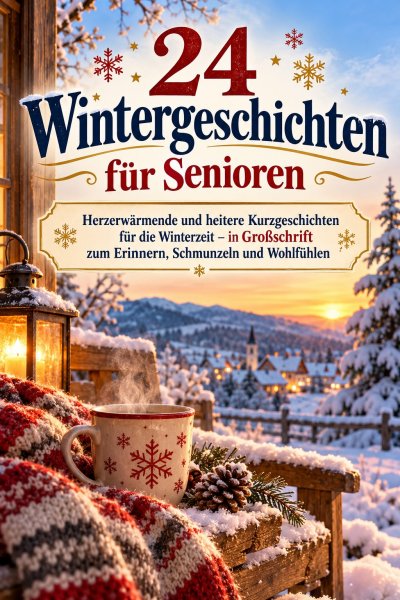 'Cover von 24 Wintergeschichten für Senioren'-Cover
