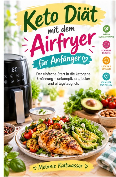 'Cover von Keto Diät mit dem Airfryer für Anfänger'-Cover
