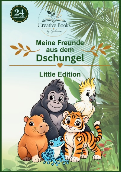 'Cover von Meine Freunde aus dem Dschungel'-Cover