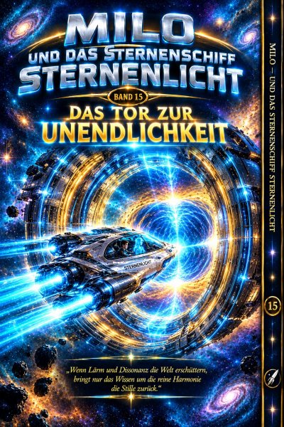 'Cover von Milo und das Sternenschiff Sternenlicht – Das Tor zur Unentlichkeit'-Cover