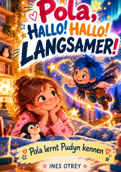 'Cover von Pola, hallo! Hallo! Langsamer! Pola lernt Pudyn kennen.'-Cover