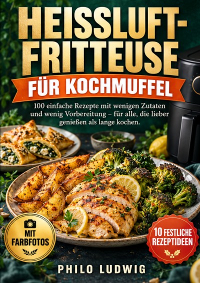 'Cover von Heißluftfritteuse für Kochmuffel'-Cover