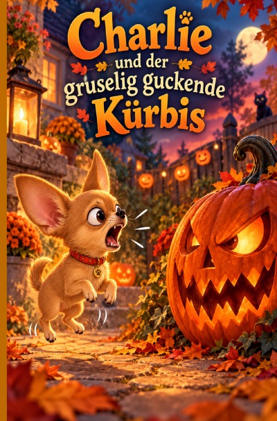'Cover von Charlie und der gruselig guckende Kürbis'-Cover