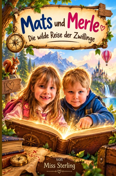 'Cover von Mats und Merle: Die wilde Reise der Zwillinge'-Cover