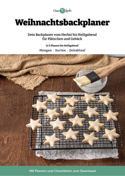 'Cover von Der Weihnachtsbackplaner'-Cover