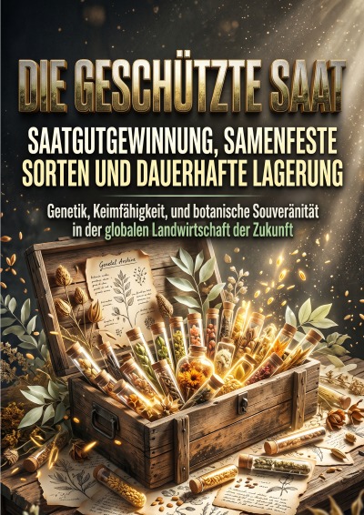 'Cover von Die geschützte Saat: Saatgutgewinnung, samenfeste Sorten und dauerhafte Lagerung'-Cover