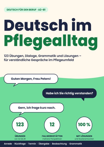 'Cover von Deutsch im Pflegealltag A2–B1'-Cover