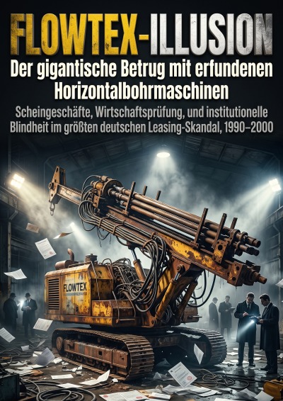 'Cover von FlowTex-Illusion: Der gigantische Betrug mit erfundenen Horizontalbohrmaschinen'-Cover