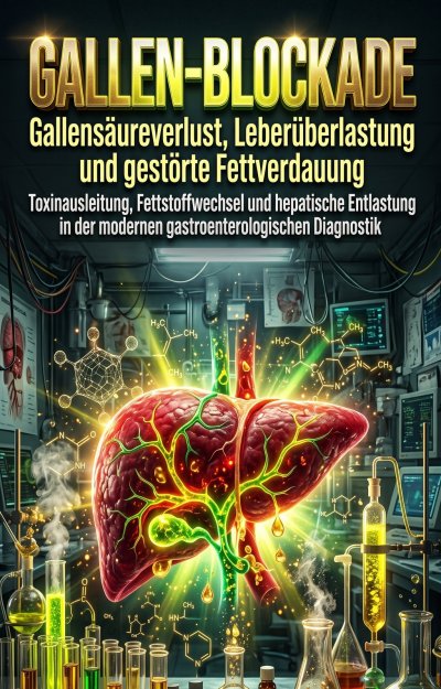 'Cover von Gallen-Blockade: Gallensäureverlust, Leberüberlastung und gestörte Fettverdauung'-Cover