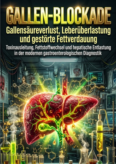 'Cover von Gallen-Blockade: Gallensäureverlust, Leberüberlastung und gestörte Fettverdauung'-Cover