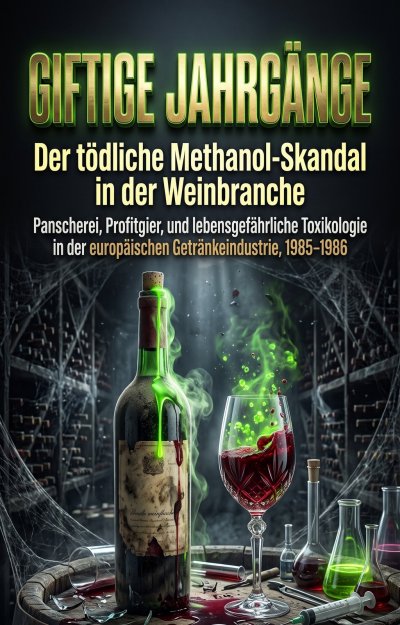 'Cover von Giftige Jahrgänge: Der tödliche Methanol-Skandal in der Weinbranche'-Cover