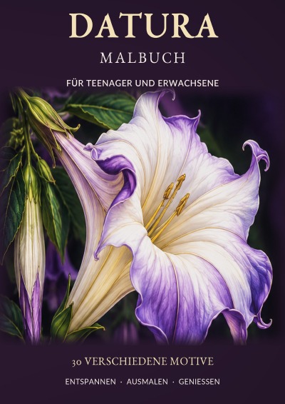 'Cover von Datura Malbuch'-Cover