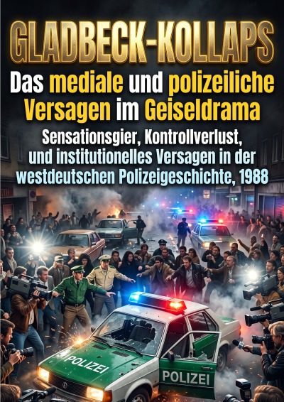 'Cover von Gladbeck-Kollaps: Das mediale und polizeiliche Versagen im Geiseldrama'-Cover