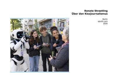'Cover von Über den Kiezjournalismus'-Cover