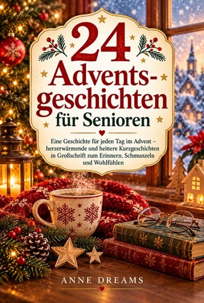 'Cover von 24 Adventsgeschichten für Senioren'-Cover