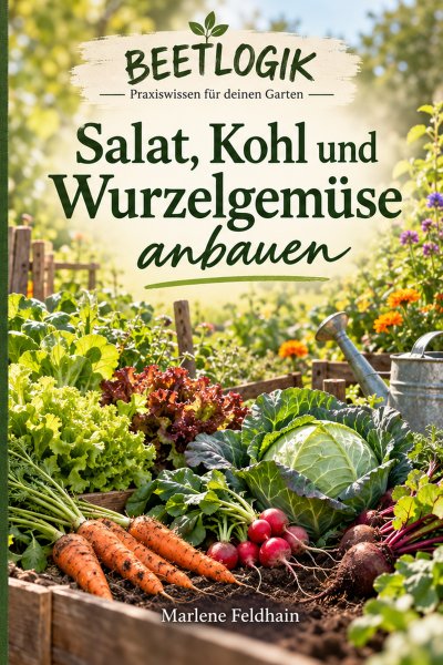 'Cover von Salat, Kohl und Wurzelgemüse anbauen'-Cover
