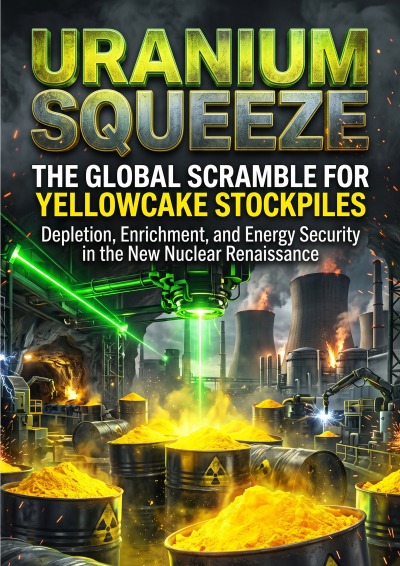 'Cover von Uranium Squeeze: The Global Scramble for Yellowcake Stockpiles'-Cover