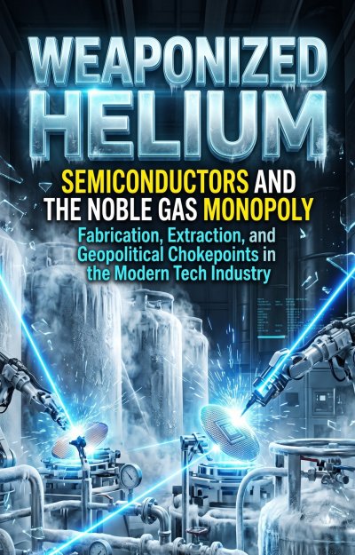 'Cover von Weaponized Helium: Semiconductors and the Noble Gas Monopoly'-Cover