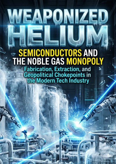'Cover von Weaponized Helium: Semiconductors and the Noble Gas Monopoly'-Cover