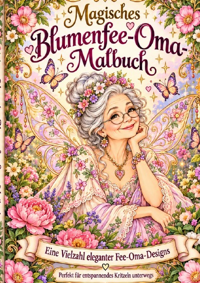 'Cover von Magisches Blumenfee-Oma-Malbuch'-Cover