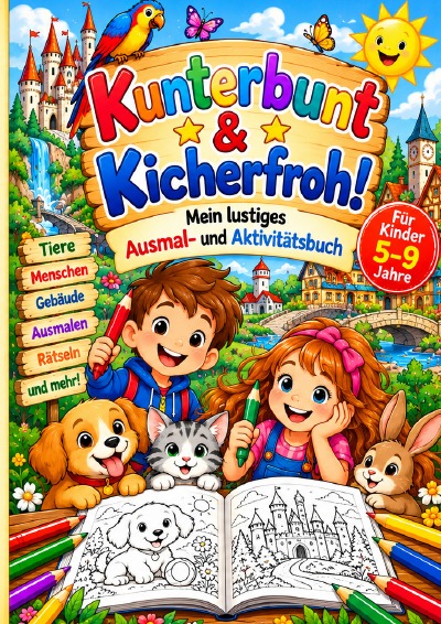 'Cover von Kunterbunt und kicherfroh'-Cover