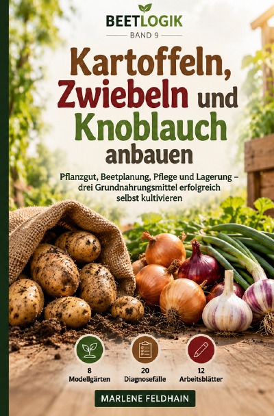 'Cover von Kartoffeln, Zwiebeln und Knoblauch anbauen'-Cover